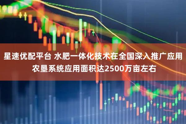 星速优配平台 水肥一体化技术在全国深入推广应用 农垦系统应用面积达2500万亩左右
